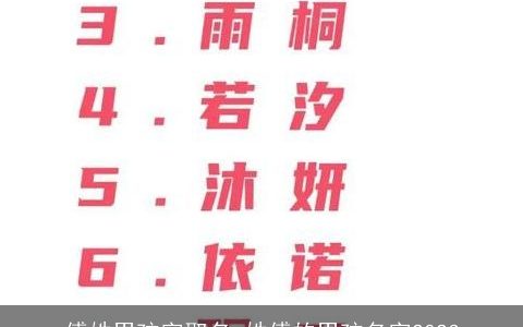 傅姓男孩字取名 姓傅的男孩名字2023