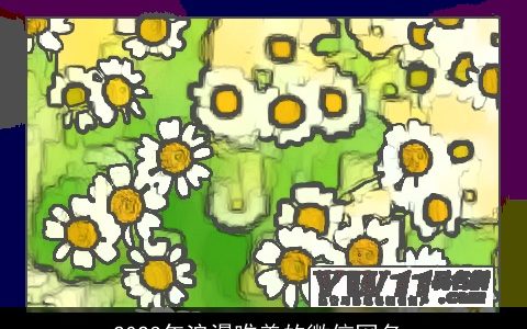 2024年浪漫唯美的微信网名_