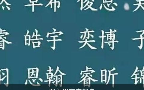 罗姓男宝宝起名