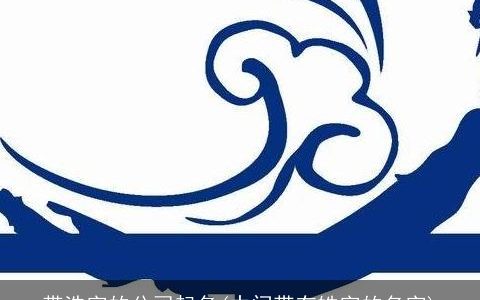 带浩字的公司起名(中间带有皓字的名字)