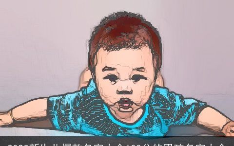 2023新生儿爆款名字大全100分的男孩名字大全