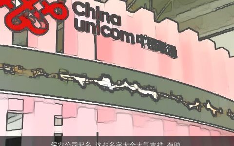 保安公司起名 这些名字大全大气吉祥 有助公司大全兴旺 大气吉祥的公司公司名字最新