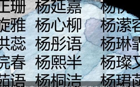 2023年小年夜出生的女孩起名好听有内涵的女宝宝名字