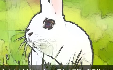 兔宝宝小名洋气带草    属兔孩子阳光积极的小名