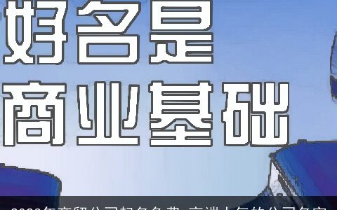 2024年商贸公司起名免费 高端大气的公司名字