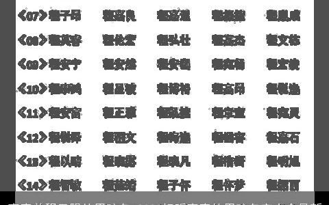 寓意前程无限的男孩名 2024好听寓意的男孩名字大全最新