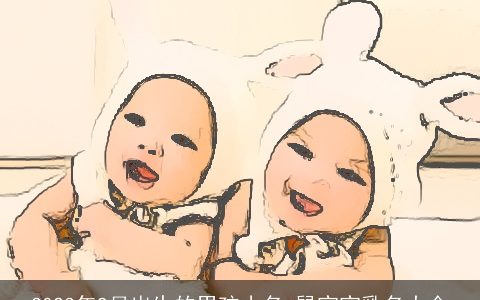 2023年9月出生的男孩小名 鼠宝宝乳名大全