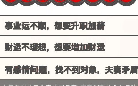 大气聚财的三个字公司名字 寓意深刻的企业名称