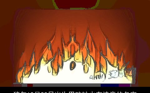 猪年12月22日出生男孩缺火有诗意的名字