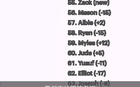 带邦字的男孩名字