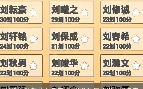 张姓男孩起什么名字好 俊逸帅气的男生好名字