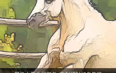 属马人开公司取名 吉利招财好名集锦