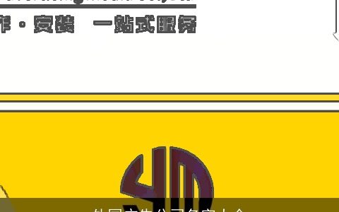 外国广告公司名字大全