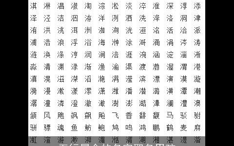 五行属金的名字取名男孩