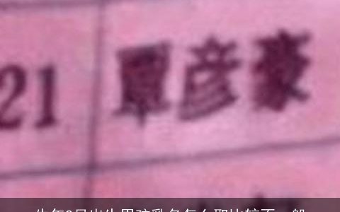 牛年2月出生男孩乳名怎么取比较不一般