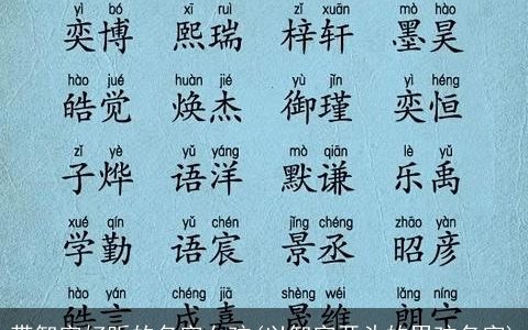 带智字好听的名字女孩(以智字开头的男孩名字)