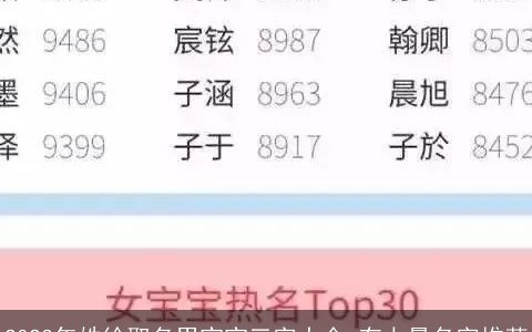 2023年姓徐取名男宝宝三字大全 有力量名字推荐