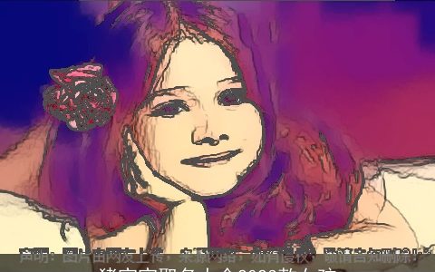 猪宝宝取名大全2024款女孩