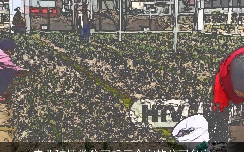 农业种植类公司起三个字的公司名字