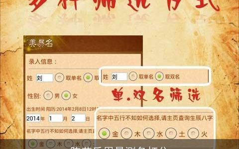 陈艺乐周易测名打分