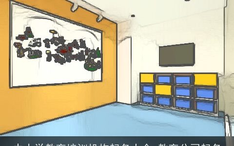 中小学教育培训机构起名大全 教育公司起名