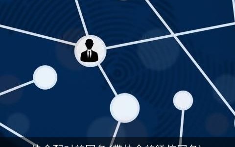 执念配对的网名(带执念的微信网名)