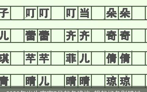 2024年出生宝宝7月起名建议 想起好名别错过