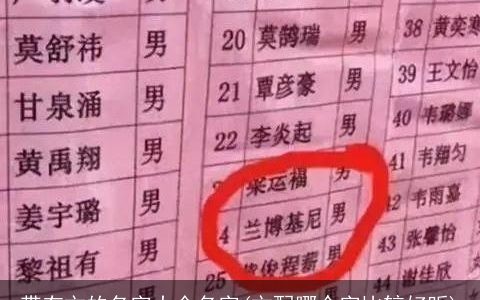 带有文的名字大全名字(文配哪个字比较好听)