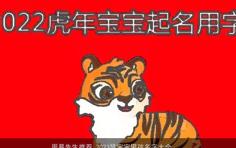 周易先生推荐 2023鼠宝宝男孩名字大全姓王 新颖有涵养的王姓鼠宝宝男孩名字精选