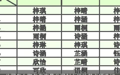 公司怎么取名名字是公司创立的地基必须选好