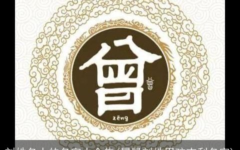 刘姓名人的名字大全集(属鼠刘姓男孩吉利名字)