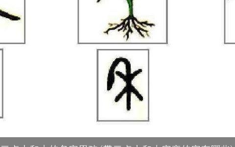 三点水和木的名字男孩(带三点水和木字旁的字有哪些)