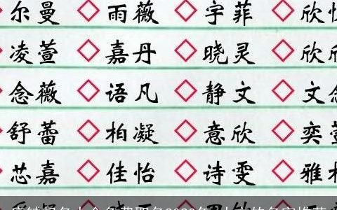 店铺起名大全免费取名2024年 大方的名字推荐