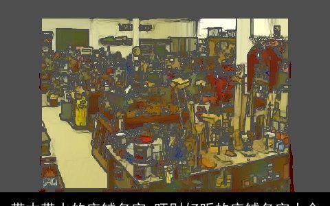 带木带水的店铺名字 旺财好听的店铺名字大全