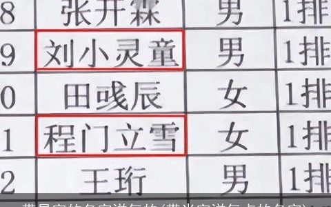 带易字的名字洋气的(带米字洋气点的名字)