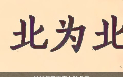 2023年带雨字女孩名字