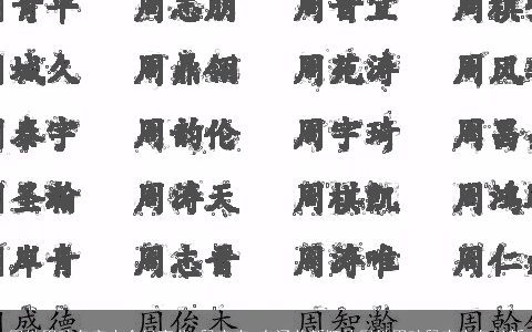 周姓男孩名字大全最高分 龙宝宝 有涵养新颖的周姓男孩龙宝宝名最新