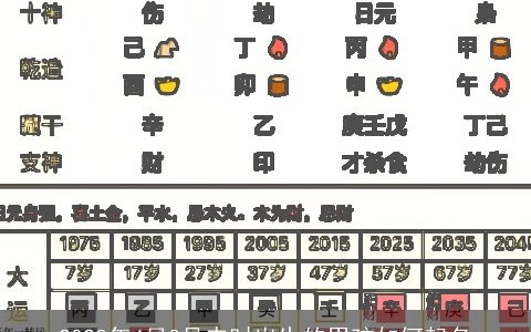 2023年4月3号申时出生的男孩如何起名