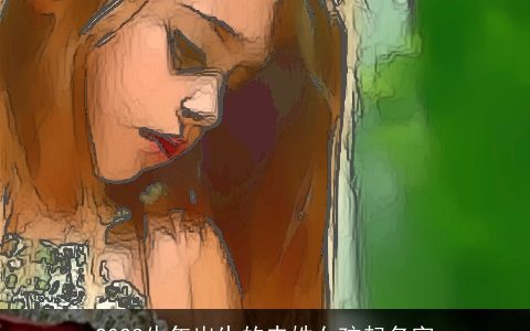 2023牛年出生的史姓女孩起名字