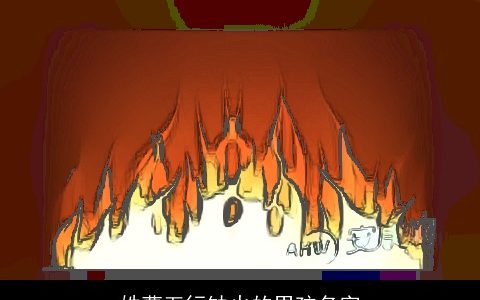 姓曹五行缺火的男孩名字