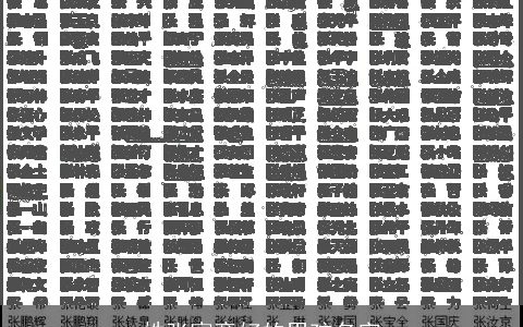 姓张寓意好的男孩名字