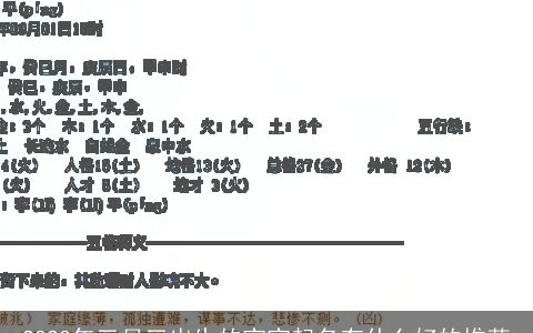 2024年三月三出生的宝宝起名有什么好的推荐