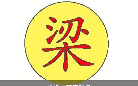 梁姓女宝宝起名