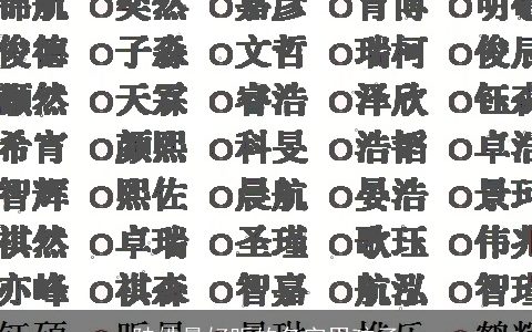 陆姓最好听的名字男孩子