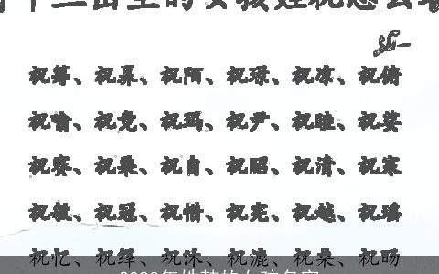 2024年姓韩的女孩名字