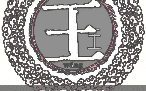 王姓云字辈的名字大全