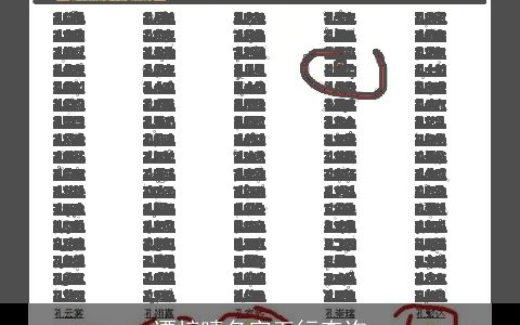 谭梓晴名字五行查询