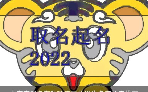 虎宝宝起名有哲理诗意的男生名字单字推荐