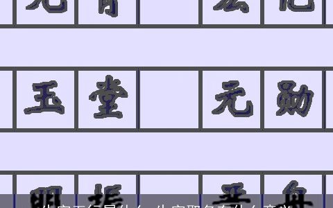 生字五行属什么 生字取名有什么意义