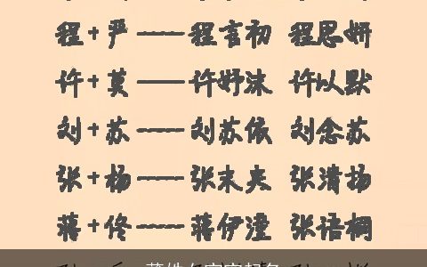 薄姓女宝宝起名